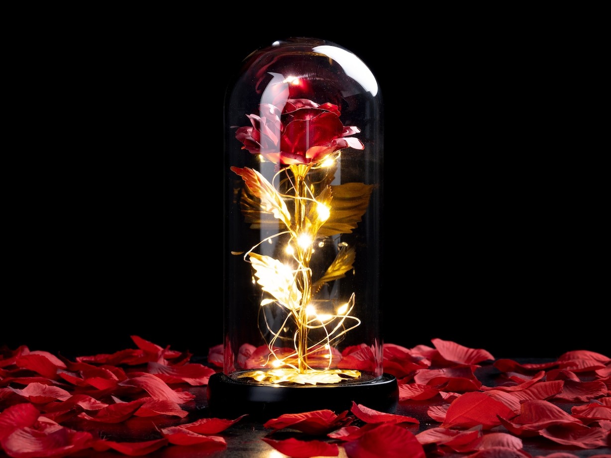 Spralla® Lumottu Ruusu -lamppu main image