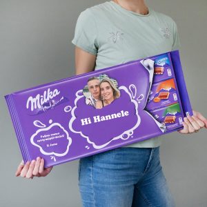 Yksilöitävä Jätti-Milka suklaalevy nimellä-image